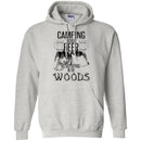 Camping T-Shirt Camping Without Beer Is Just Sitting In The Woods Funny Gift For Camper Tee Shirt CustomCat