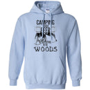 Camping T-Shirt Camping Without Beer Is Just Sitting In The Woods Funny Gift For Camper Tee Shirt CustomCat