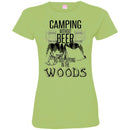 Camping T-Shirt Camping Without Beer Is Just Sitting In The Woods Funny Gift For Camper Tee Shirt CustomCat