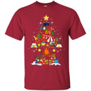 Camping T-Shirt Christmas Tree Tools Camping Funny Gift For Camper Tee Shirt CustomCat
