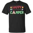 Camping T-Shirt Funny Happy Camper Shirt Campfire roasting Marshmallows Gift Tee Shirt CustomCat