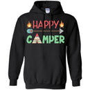 Camping T-Shirt Funny Happy Camper Shirt Campfire roasting Marshmallows Gift Tee Shirt CustomCat