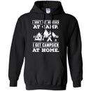 Camping T-Shirt I Don't Get Homesick At Camp I Get Campsick At Home Funny Gift For Camper Tee Shirt CustomCat