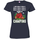 Camping T-Shirt I Googled My Symptoms Turned Out I Just Need To Go Camping Gift For Camper T-Shirt CustomCat