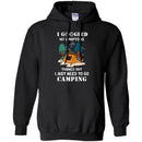 Camping T-Shirt I Googled My Symptoms Turned Out I Just Need To Go Camping Gift For Camper Tee Shirt CustomCat