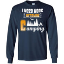 Camping T-Shirt I Need More Vitamin Camping Funny Gift For Camper Tee Shirt CustomCat