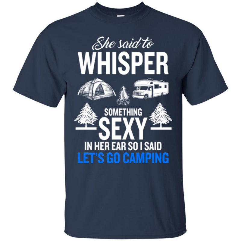 Camping T-Shirt Jobs Fill Your Pocket Adventures Fill Your Soul Funny Gift For Camper Tee Shirts CustomCat