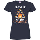 Camping T-Shirt Master Of The Campfire Funny Gift For Camper Tee Shirts CustomCat