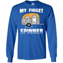 Camping T-Shirt My Fidget Spinner Funny Gift For Camper Tee Shirt CustomCat
