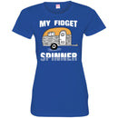 Camping T-Shirt My Fidget Spinner Funny Gift For Camper Tee Shirt CustomCat