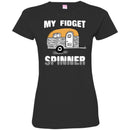 Camping T-Shirt My Fidget Spinner Funny Gift For Camper Tee Shirt CustomCat
