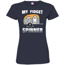 Camping T-Shirt My Fidget Spinner Funny Gift For Camper Tee Shirt CustomCat