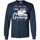 Camping T-Shirt The Best Days Are Spent Camping Funny Gift For Camper Tee Shirt CustomCat