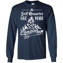 Camping T-Shirt The Best Memories Are Made Camping Funny Gift For Camper Tee Shirt CustomCat