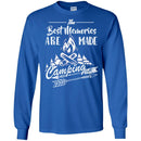 Camping T-Shirt The Best Memories Are Made Camping Funny Gift For Camper Tee Shirt CustomCat