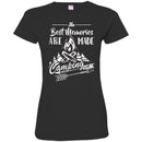 Camping T-Shirt The Best Memories Are Made Camping Funny Gift For Camper Tee Shirt CustomCat