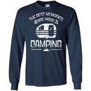 Camping T-Shirt The Best Memories Are Made Camping Funny Gift For Camper Tee Shirts CustomCat