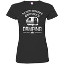 Camping T-Shirt The Best Memories Are Made Camping Funny Gift For Camper Tee Shirts CustomCat