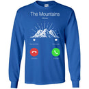 Camping T-Shirt The Mountains Massage Me I Must Go Funny Gift For Camper Tee Shirt CustomCat