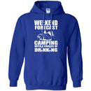 Camping T-Shirt Weekend Forecast Camping With A Change Of Drinking Funny Gift For Camper Tee Shirt CustomCat