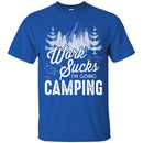 Camping T-Shirt Witches With Hitches Girl Halloween Funny Gift For Camper Tee Shirts CustomCat