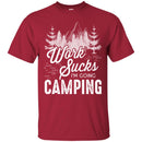 Camping T-Shirt Witches With Hitches Girl Halloween Funny Gift For Camper Tee Shirts CustomCat