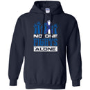 Cancer Awareness T Shirt No One Fights Alone Shirts CustomCat
