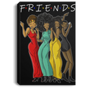 African American Canvas - Black Friend Black History Month Black Girl Canvas