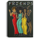 African American Canvas - Black Friend Black History Month Black Girl Canvas