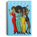 African American Canvas - Black Friend Black History Month Black Girl Canvas