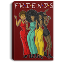 African American Canvas - Black Friend Black History Month Black Girl Canvas