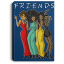 African American Canvas - Black Friend Black History Month Black Girl Canvas