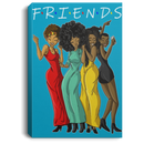 African American Canvas - Black Friend Black History Month Black Girl Canvas