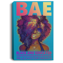 African American Canvas - BAE Black Educated Black History Month Black Girl Canvas Home Decor