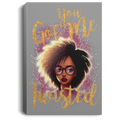 African American Canvas - You Got Me Twisted Black Girl Canvas