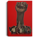 African American Canvas - Strong Hand Black History Month For Living Room Home Decor