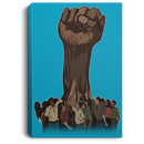 African American Canvas - Strong Hand Black History Month For Living Room Home Decor