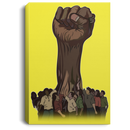 African American Canvas - Strong Hand Black History Month For Living Room Home Decor