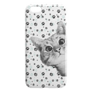 Cat Black White iPhone Case teelaunch