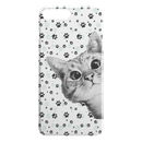 Cat Black White iPhone Case teelaunch