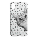 Cat Black White iPhone Case teelaunch