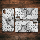 Cat Black White iPhone Case teelaunch