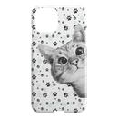 Cat Black White iPhone Case teelaunch