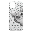 Cat Black White iPhone Case teelaunch