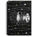 Cat Canvas - Funny Cat Butt Canvas Art Wall Decor Cat- CANPO75 - CustomCat