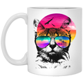 Cat Coffee Mug Cat Hawaii Lovers 11oz - 15oz White Mug CustomCat