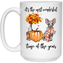 Cat Coffee Mug It's The Most Wonderful Time Of The Year Sphynx Cat 11oz - 15oz White Mug CustomCat