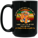 Cat Coffee Mug Once Upon A Time There Was A Girl Who Really Loved Cats I Was Me 11oz - 15oz Black Mug CustomCat