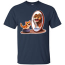 Cat T Shirt Cat and Lion! Be Confident! Purr... For Cat Lovers Shirts CustomCat