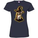 Cat T Shirt Cat Is Sitting On The Book Wearing Hat Halloween Gift For Cat Lovers Shirts CustomCat